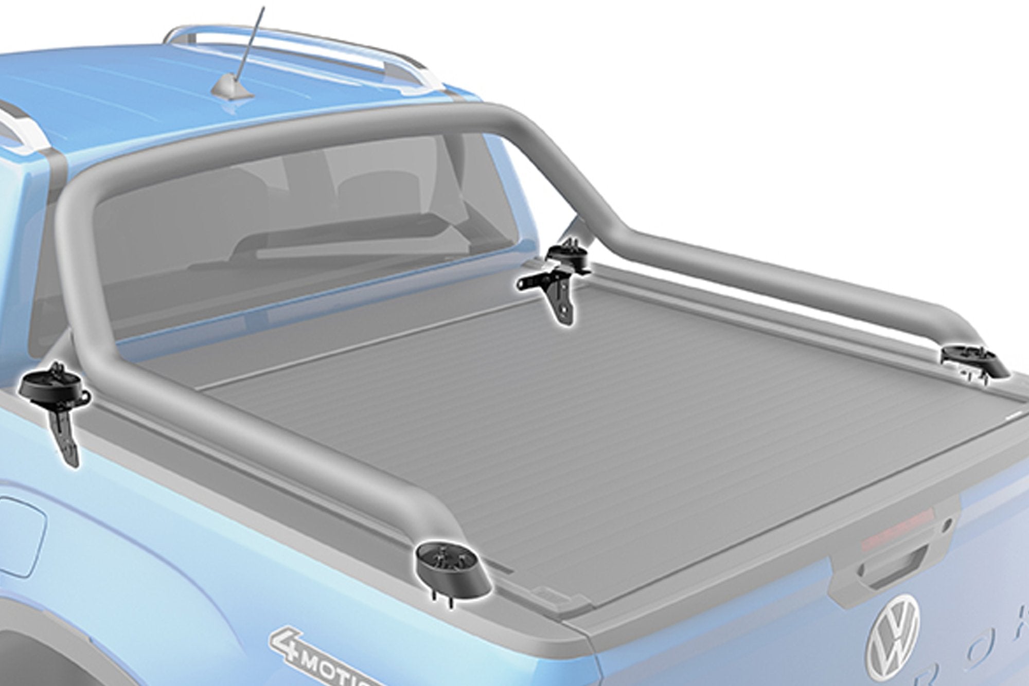 VW Amarok 2023+ Sports Bar Adaptor Kit (Style & PanAmericana) - New Amarok