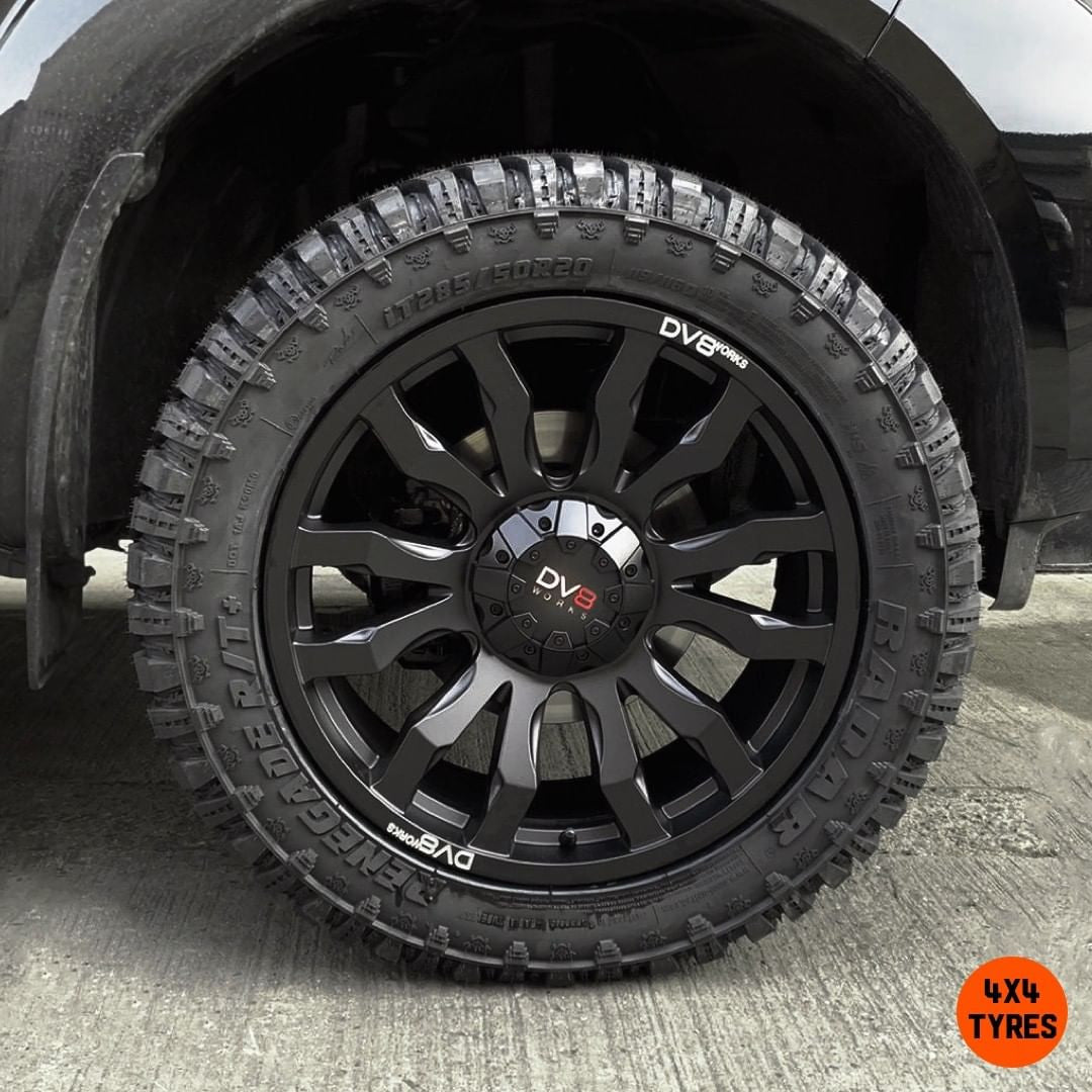 DV8 Works Edge Black 20" Alloy Wheel - New Amarok