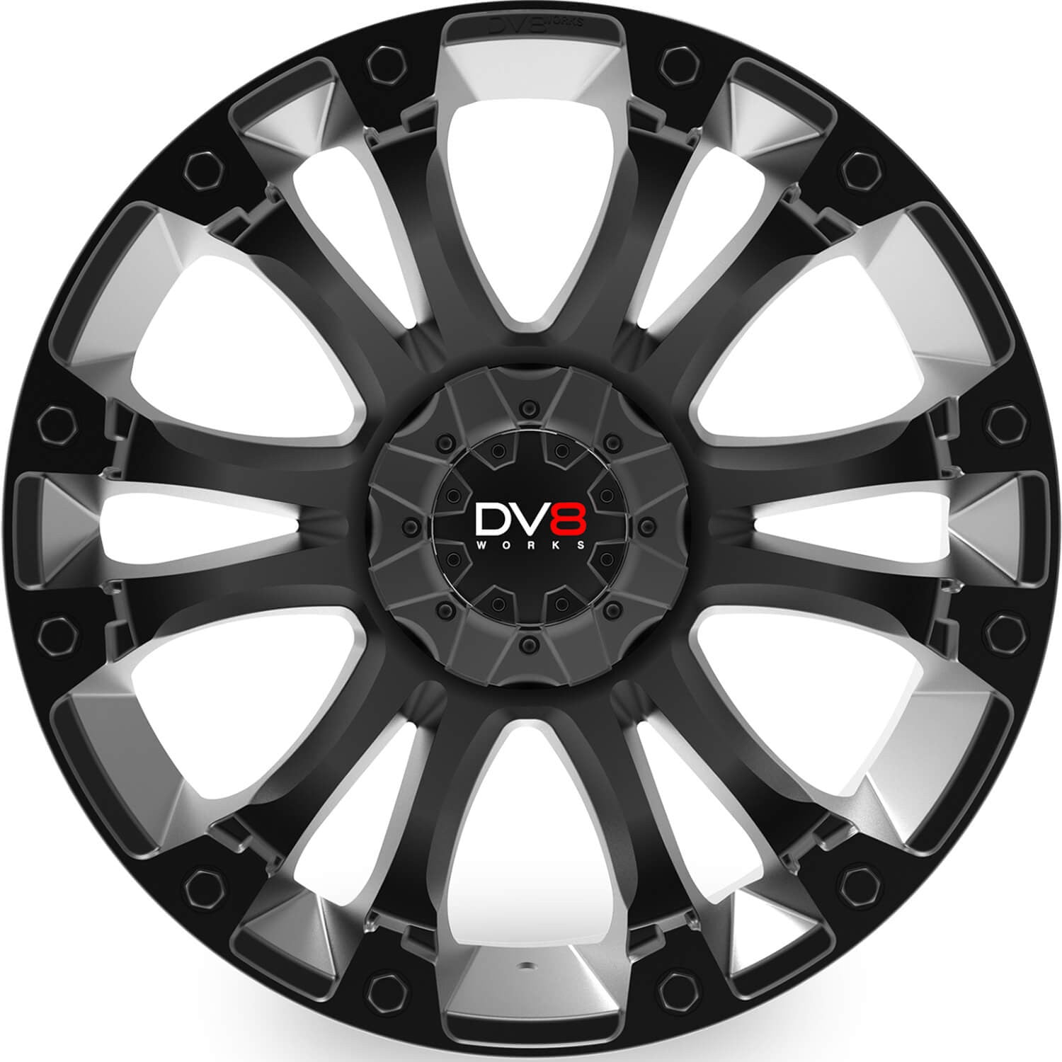 DV8 Works Snare Black 20" Alloy Wheel - New Amarok