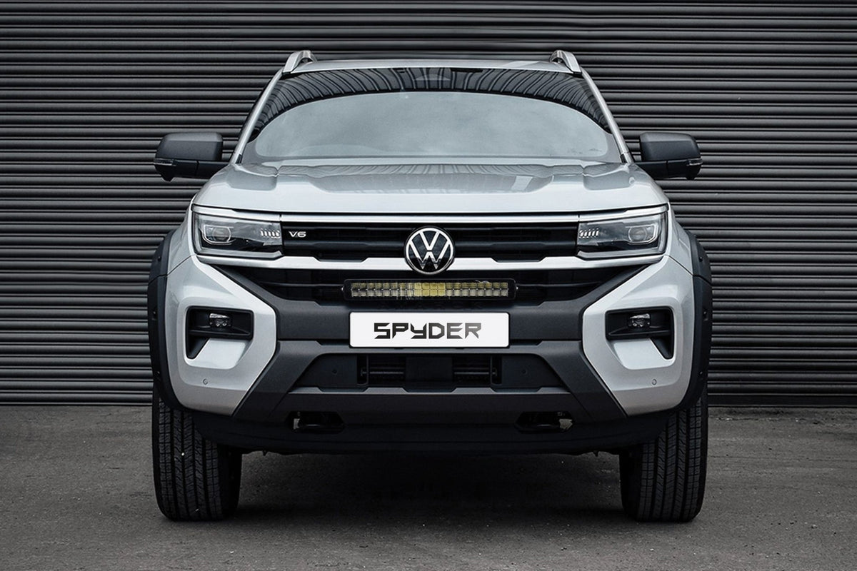 Volkswagen Amarok 2023+ 21 - inch Spyder Stealth LED Light Bar + Integrated Grille Kit - New Amarok