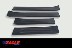 Volkswagen Amarok 2023+ Door Sill Guards (Black Snowflake) - New Amarok
