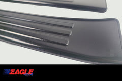 Volkswagen Amarok 2023+ Door Sill Guards (Black Snowflake) - New Amarok