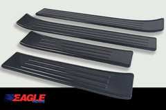 Volkswagen Amarok 2023+ Door Sill Guards (Black Snowflake) - New Amarok