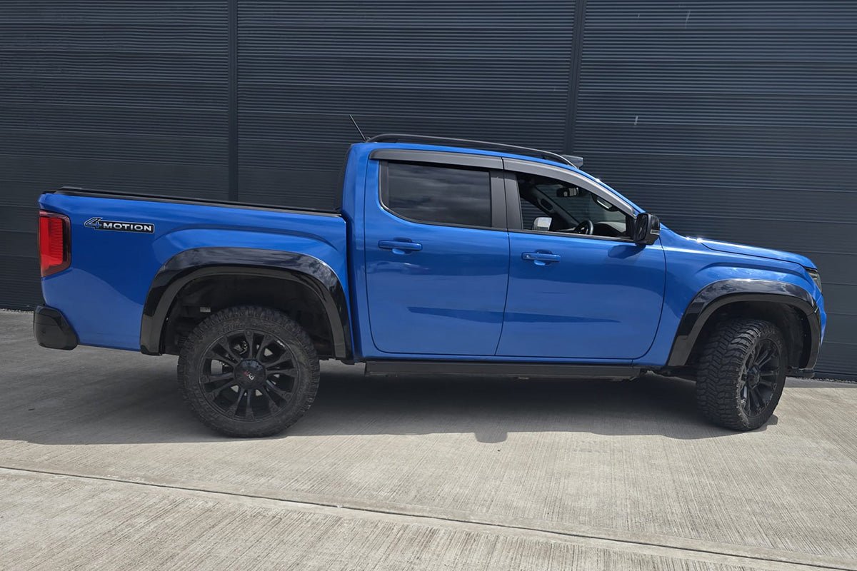 Volkswagen Amarok 2023+ Falcon Wheel Arch Extensions - Gloss Black - New Amarok