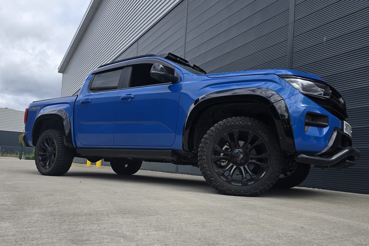 Volkswagen Amarok 2023+ Falcon Wheel Arch Extensions - Gloss Black - New Amarok
