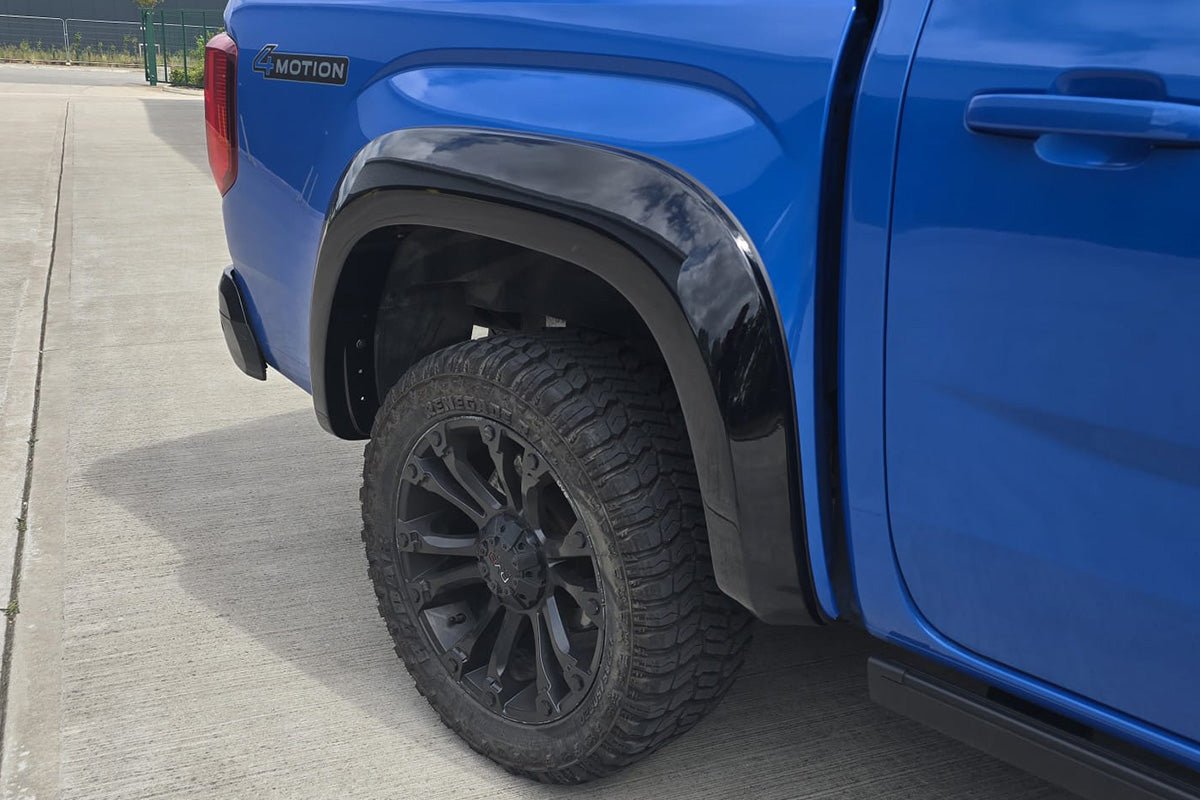 Volkswagen Amarok 2023+ Falcon Wheel Arch Extensions - Gloss Black - New Amarok