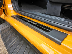 Volkswagen Amarok 2023+ Spyder Sill Guards in Black - New Amarok
