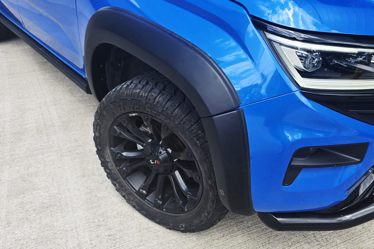 Volkswagen Amarok 2023+ Spyder Wheel Arch Extensions - Smooth Style - New Amarok