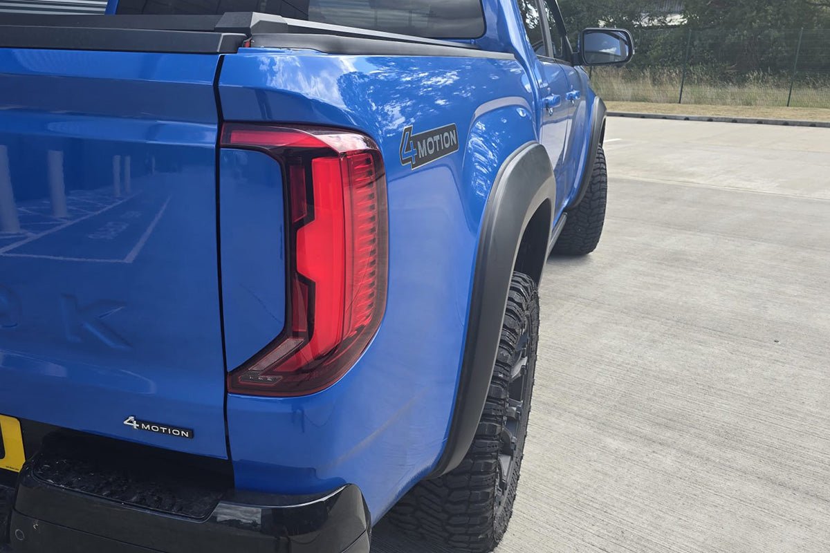 Volkswagen Amarok 2023+ Spyder Wheel Arch Extensions - Smooth Style - New Amarok