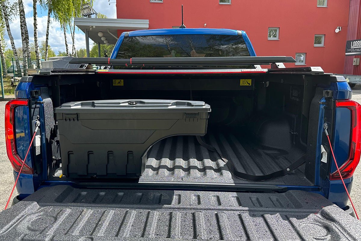 Volkswagen Amarok 2023+ Swing Case with Bracket Kit for use with Bedliner - New Amarok
