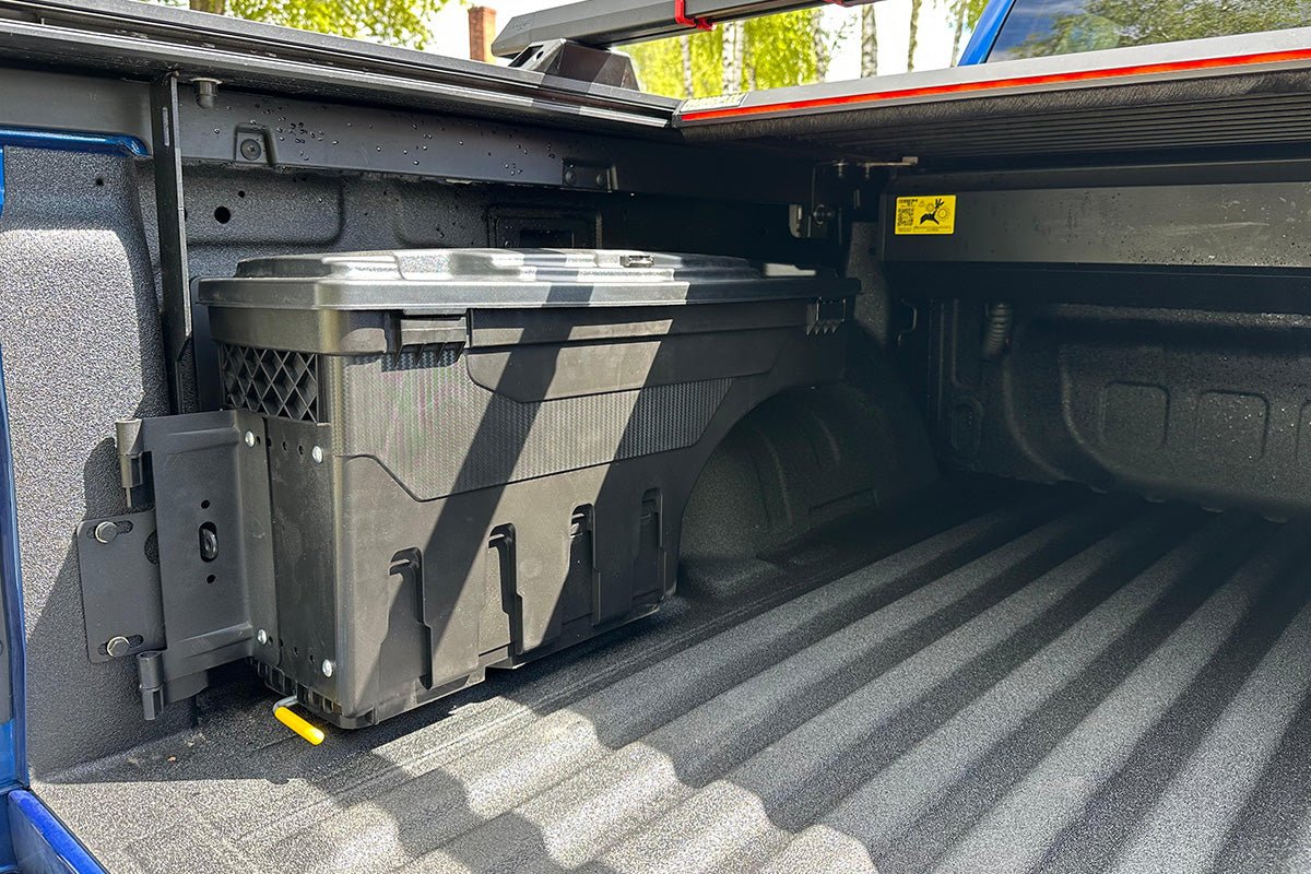 Volkswagen Amarok 2023+ Swing Case with Bracket Kit for use with Bedliner - New Amarok