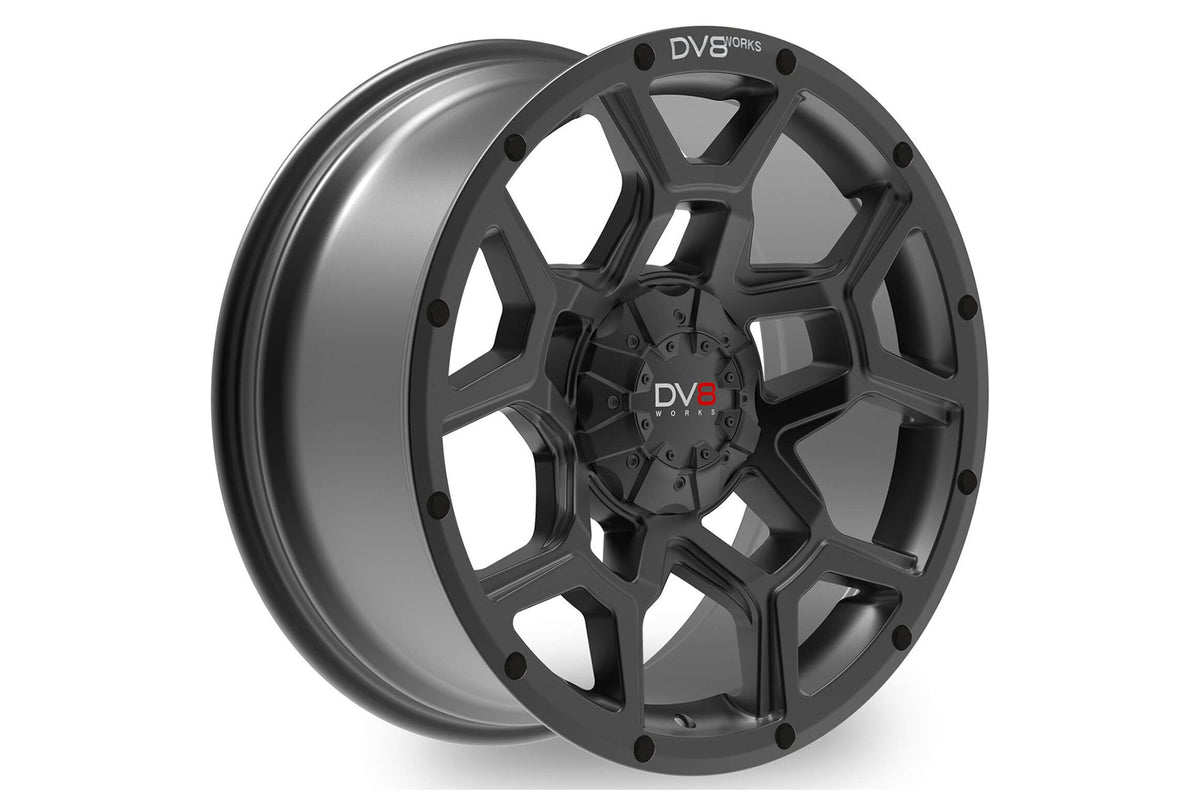 DV8 Works Hornet Black 20" Alloy Wheel