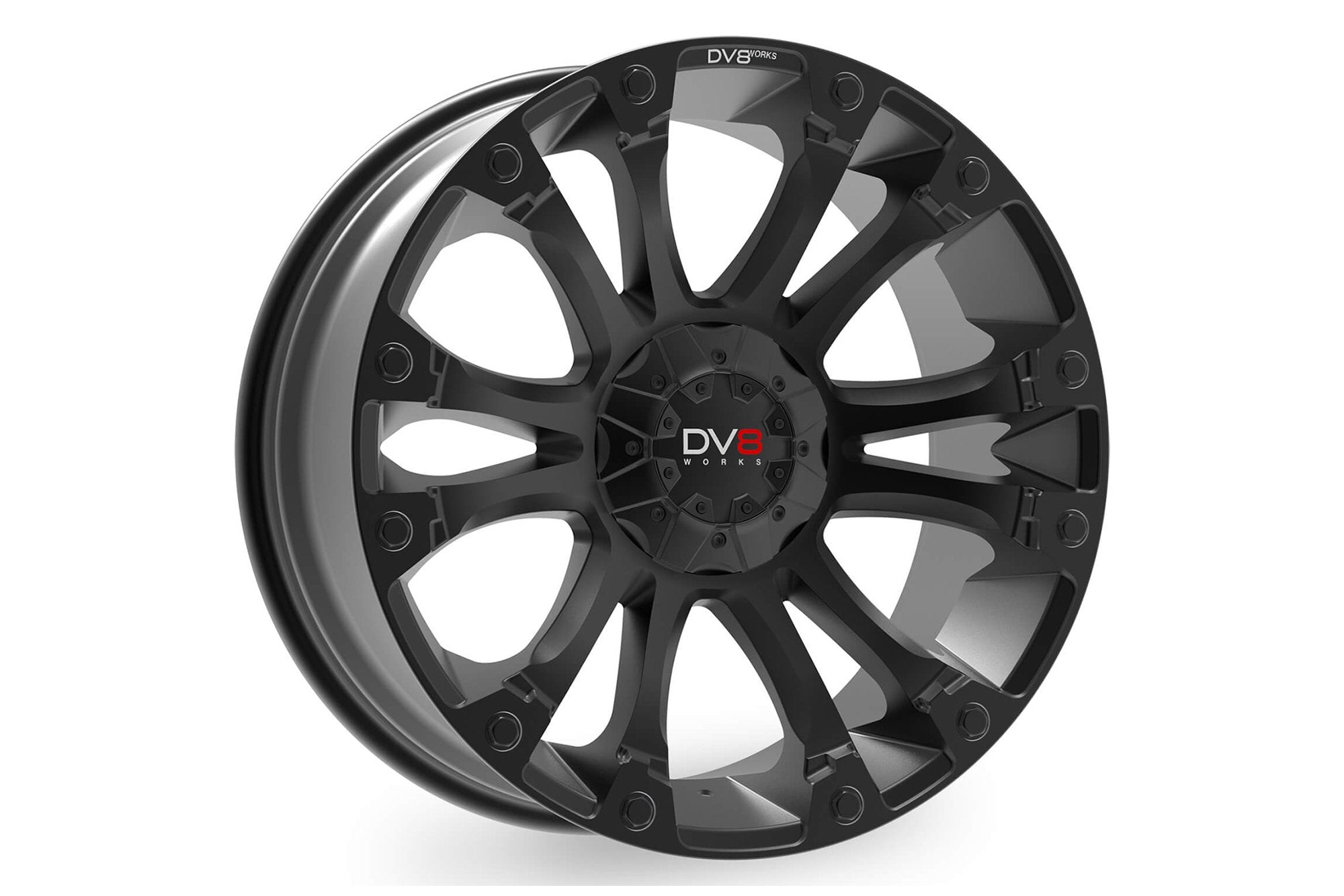 DV8 Works Snare Black 20" Alloy Wheel