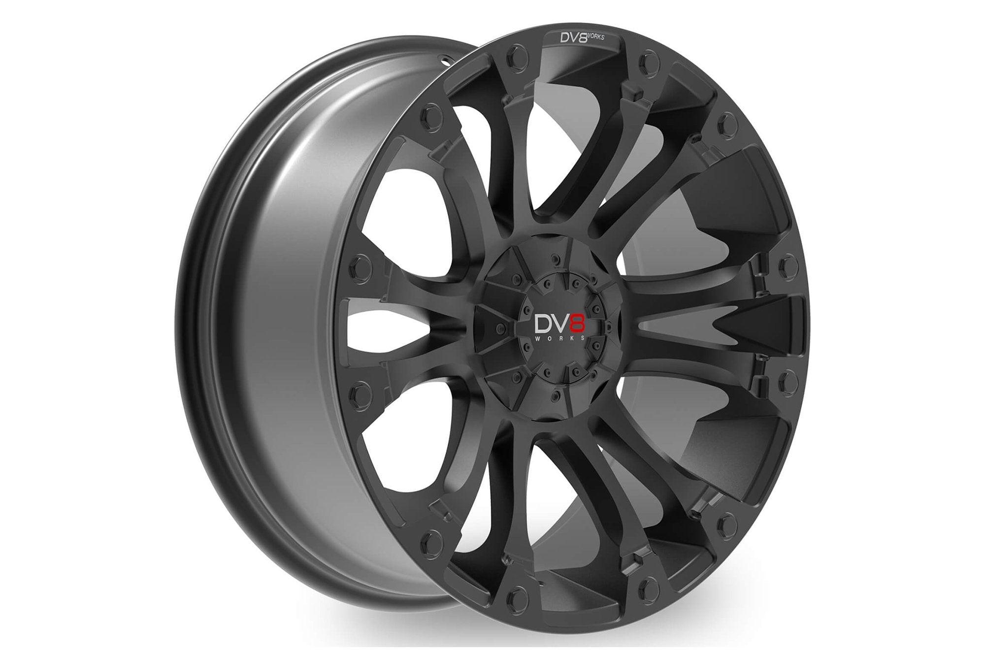 DV8 Works Snare Black 20" Alloy Wheel