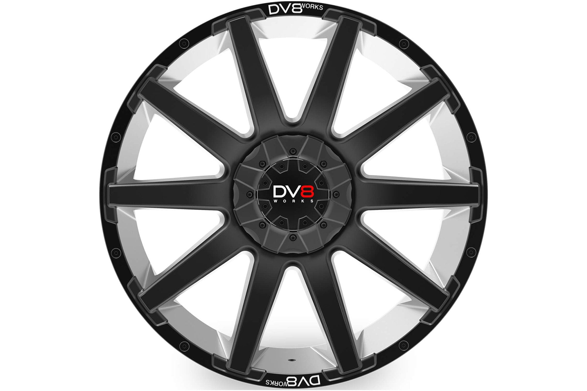 DV8 Works Vortex Black 20" Alloy Wheel