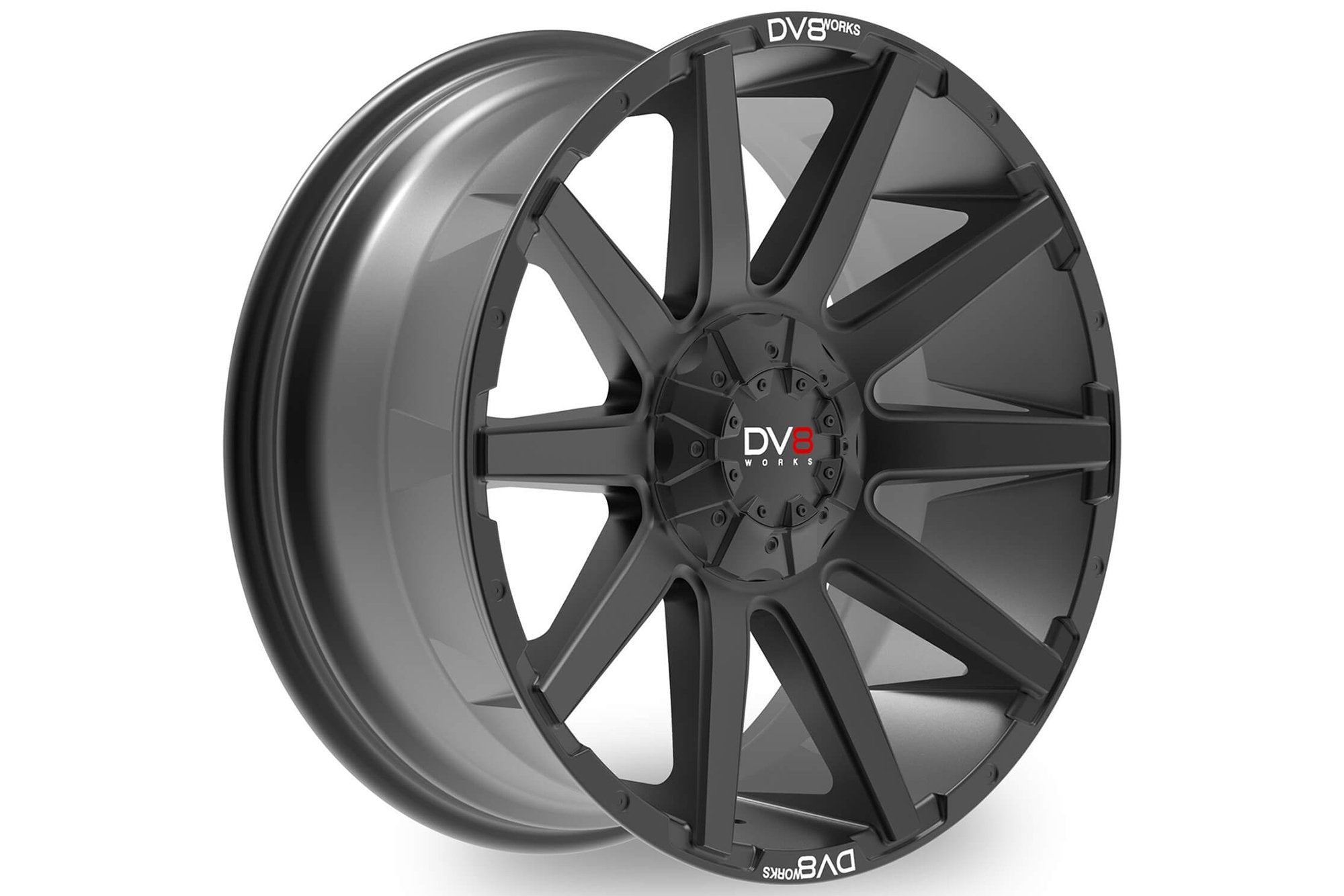 DV8 Works Vortex Black 20" Alloy Wheel